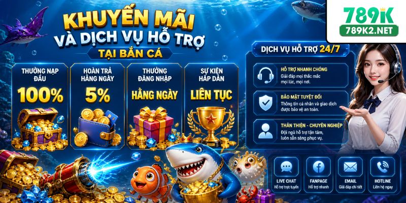 Khuyến mãi tại bắn cá 789K