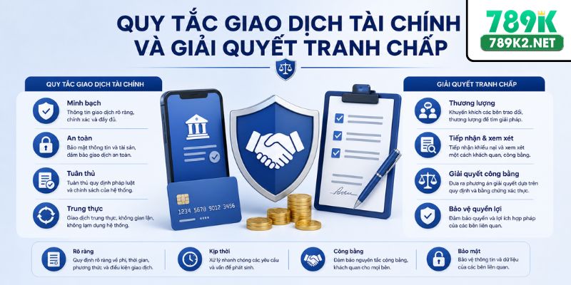 Quy tắc giao dịch tài chính và giải quyết tranh chấp