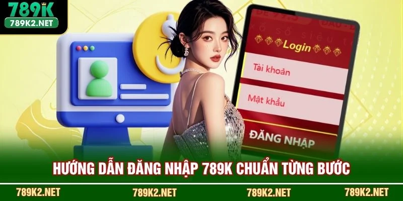 Hướng dẫn đăng nhập 789K chuẩn từng bước