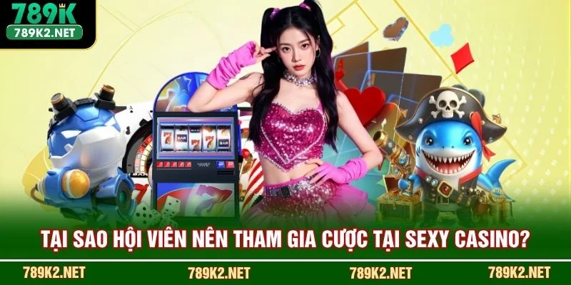 Tại sao hội viên nên tham gia cược tại Sexy Casino?
